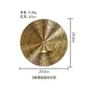 Lustre Decorativo de Ferro Dourado de Luxo Leve Montado na Parede Suporte para Velas de Chá Decoração de Parede para Casa