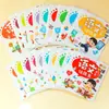 Livros de Adesivos para Alfabetização em Chinês, Conjunto Completo de Vinte Volumes, para Bebês de 3 a 6 Anos, Treinamento de Foco, Livros de Adesivos Práticos e Estimulantes para o Cérebro Infantil