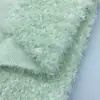 Suministro en stock felpa de pájaro tela felpa impresa en spray felpa hierba felpa algas felpa juguetes de peluche camas para mascotas tela al por mayor