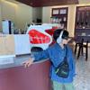 Bolso Infantil Estilo Coreano 2023 Otoño Nuevo Estilo Letras Estilo Extranjero Bolso de Pecho Casual para Niño Pequeño Bolso Mensajero para Niñas que Combina con Todo