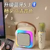 Altavoz Bluetooth SY13, un sistema de karaoke portátil para uso doméstico, con un micrófono inalámbrico y sonido de mini karaoke