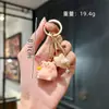 Chaveiro de Porco Fofo, Pingente de Bolsa para Casal Feminino Fofo, Boneca Nova da Máquina de Garra Tendência Pingente de Carro Venda por Atacado