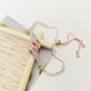 Pulsera de Serpiente de Ojos Verdes de Alta Gama para Mujer, Pulsera Ajustable Deslizante de Moda Estilo Lujo Ligero, Nuevos Accesorios para Manos 2024