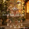 Novo sino de vento transfronteiriço anjo de Natal pingente decoração ornamento pendurado apanhador de sol