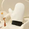 Guantes de Loción Corporal de Cuero para Aplicación Rápida de Crema de Maquillaje, Protector Solar, Aceite para Bronceado y una Herramienta Especial para Personas Perezosas Que No Ensucia las Manos