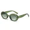 Nuevas Gafas de Sol Ovaladas Retro Europeas y Americanas Transfronterizas para Fotografía Callejera, Protección Solar, Senderismo al Aire Libre y Protección UV
