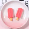 Accesorios de Joyería de Resina de Paleta de Comida y Juego Imitación Pegatina de Refrigerador Llavero Pegamento de Crema Pegamento de Goteo Parche para Carcasa de Teléfono Móvil