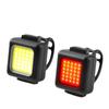 Kit de luzes dianteira e traseira para bicicleta para passeios noturnos transfronteiriços, carregamento tipo C, multimodas, acessórios para equipamentos de mountain bike