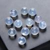 1651-6mm Contas com Meio Furo Contas de Cristal Natural Contas de Ágata Redondas Contas Soltas Acessórios para Inlay de Brincos DIY