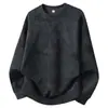 Sudadera Talla Grande M-8XL2026 Estilo Nuevo Sudadera Estampada para Hombre con Líneas Tridimensionales, Corte Holgado para Otoño