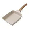 Sartén Japonesa para Tamagoyaki, Sartén Cuadrada para Desayuno, Sartén Pequeña de Piedra de Mármol, Sartén Gruesa para Rollos de Huevo, Sartén para Bistec y Huevo, Sartén Universal Antiadherente