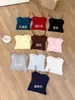 2201 Camisola Chaleco de Chica Caliente 2026 Nuevo Estilo Francés Primavera/Verano Temperamento Adelgazante Bodycon Versátil Base Integrada con Copa Capa Base
