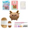 Kit de Fazer Boneca de Crochê Ovelha para Compra Direta Transfronteiriça com Instruções em Inglês