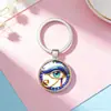 Cross-border Horus Eye Keychain Evil Eye Amante Religioso Presente Saco Pingente
