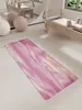 Tapete de Yoga Personalizado Transfronteiriço de Casca de Coco Fosca com Borracha PU em Cores Contrastantes, Tapete de Luxo Antiderrapante, Tapete Profissional Lu Style para Fitness