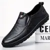 Zapatos para Hombre al por Mayor, Ligeros, Cómodos, Modernos, Zapatos Casuales Versátiles, Zapatos de Conducir de Suela Blanda, Zapatos Planos sin Cordones tipo Papá
