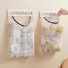 Organizador de Almacenamiento de Bolsas de Basura para el Hogar, Bolsa de Malla con Cinta Mágica para Montar en la Pared, Bolsa de Almacenamiento de Bolsas de Plástico para Cocina de Gran Capacidad
