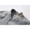Ctsbts Chaqueta de Cuero Sintético Patchwork Estilo Universitario Americano de Moda Primavera y Otoño Unisex Holgada Chaqueta de Béisbol 2602