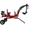 Exportação de Comércio Exterior Mini Escavadeira Agrícola de 2 Rodas 360 Graus, Escavadeira Aranha para Declives Íngremes, Escavadeira Traseira Rebocável