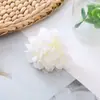 Diseño original nueva cabeza de flor de peonía gasa hecha a mano flor tridimensional hogar boda decoración de boda