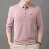 Artículo Original de Otoño Más Vendido: Camiseta tipo polo sin costuras con patrón de gofres, Venta directa de fábrica, Mano de obra fina