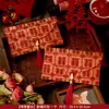 Envelope Vermelho de Casamento 2026 Novo Modelo de Alta Qualidade Bordado Caractere Dupla Felicidade Envelope Vermelho de Casamento para Melhor Amigo Tamanho Grande Envelope de Dinheiro da Sorte Dez Mil Yuan