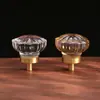 Puxador de Ovo de Pombo de Cristal Moderno Europeu Luz Luxo Porta de Guarda-roupa Gaveta Armário Furo Único Puxador Decorativo de Armário