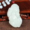 Xinjiang Mongolia Exterior Material Jaspe No importa la marca Guanyin Buda Colgante Jade Blanco Pixiu Guan Gong Marca Colgante Venta al por mayor