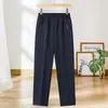 Pantalones Casuales de Otoño e Invierno para Mujeres de Mediana Edad y Mayores, Elegantes Pantalones Largos Holgados Nuevos de Otoño y Primavera, Pantalones de Talle Grande Ajustados