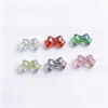 24*14mm Alta Transparencia UV Colorido Melodía Lazo DIY Pulsera Pendientes de Cuentas Decoración Colgante Materiales
