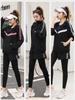 Traje de yoga para fitness, traje deportivo para correr, gimnasio, talla grande, para chica gordita, 100,00 kg de barriga, conjunto holgado de cinco piezas