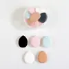 Mini Esponja de Dedinho para Pó Gota de Água Marshmallow Esponja de Maquiagem Pequena Almofada Corretivo Triângulo Mini Esponja de Dedão para Pó Atacado