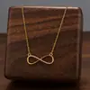 Comercio Exterior de Amazon Venta Caliente Collar de Acero de Titanio Temperamento Femenino Circonita Microincrustada Personalidad Cadena para Clavícula de Alto Sentido Colección Joyería