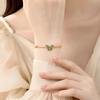 Pulseira Borboleta Gradiente Esmalte Frio Prata de Lei S925 para Mulheres Nova Chinoiserie Exquisite Nicho High-End Joia de Mão Atacado Presente