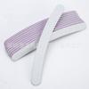 Lixa de Polimento de Unhas Coração Roxo Cinza Lixa Esfregadora Lixa de Lixar Unhas Suprimentos de Polimento para Manicure Lixa de Unhas de Dupla Face