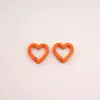 Nova Fivela de Pressão Colorida Pintada Acessórios de Joias Joias Artesanais Pingente de Figura DIY Anel de Mola Coração