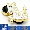 Novos Estilos de Sapato Clog com Acessórios de Flor, Flores Metálicas para Sapato Estilo Animal, Fivelas Versáteis para Sapato Clog, Acessórios de Decoração para Sapato