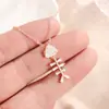 Comercio Electrónico Transfronterizo Suministro Moda Collar de Moda Diseño Creativo Lujo Ligero Accesorios Simples Regalo para Amigos Mayoreo