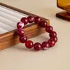 Joyería Transfronteriza Europea y Americana Collar de Cuentas Acrílicas Hecho a Mano Simple Cadena para Clavícula Geométrica de Cuentas Elegante Versátil para Mujeres