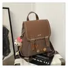Mochila Universitaria Europea y Americana Transfronteriza para Mujer Versátil Nicho Linda Moda Casual Moda Urbana Mochila 2025 Nuevo Estilo