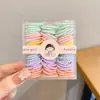 Gomas de Pelo de Colores para Niños que No Dañan el Cabello, Ligas para el Cabello de Bebé del Tamaño de un Pulgar, Cuerdas de Pelo de Alta Elasticidad para Niñas, Cuerdas de Pelo para Trenzar