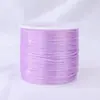 Cordón Elástico de Cristal Plano Rollo Grande de 500m Cordón para Abalorios Cuerda para Pulseras Hechas a Mano Material de Cordón Elástico Estirable DIY Venta al por Mayor