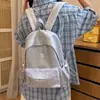 Mochila Casual de Estilo Sencillo para Estudiantes Mujeres, Gran Capacidad, Ligera, Versátil, Mochila Diaria Estilo Universitario 2026