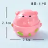 Cachorro Manga Desenho Animado Coelho Lichia Animal Resina Acessórios Transfronteiriços Micro Paisagem Animal Fruta Ornaments de Mesa