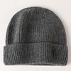 Sombrero de Lana 100% Hengyuanxiang para Niños Otoño e Invierno Cálido Grueso Sombrero de Lana para Hombre Sombrero de Punto Protección Frío para las Orejas Sombrero para el Frío