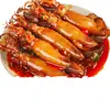 Conejo marino bebé picante con huevas, calamar listo para comer, mariscos enlatados, botanas de pulpo picante, guarniciones para comidas