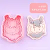 Série Fei Ren Zai Xiao Yu Xiao Tian Argila Simulação Moldes de Biscoito Personagens de Desenho Animado Anime Biscoito DIY Assar