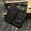 Madera de Azufaifo Rayo Natural Yuhua Zhang Tianshi Jigu Cruz Cielo Sutra Colgante Colgante Joyería Hecho a Mano Talla de Una Pieza