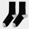 Calcetines de Ciclismo para Mujer de Alta Elasticidad, Transpirables y Amortiguadores, Calcetines Deportivos de Fitness Profesionales con Rizo, Calcetines de Media Caña Reflectantes para Ciclismo Nocturno para Hombre