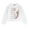 Camiseta Pulôver Gola Redonda Street Gothic Tendência y Nicho Top Transfronteiriço Atacado Manga Longa Americana Outono Inicial Retrô 2k